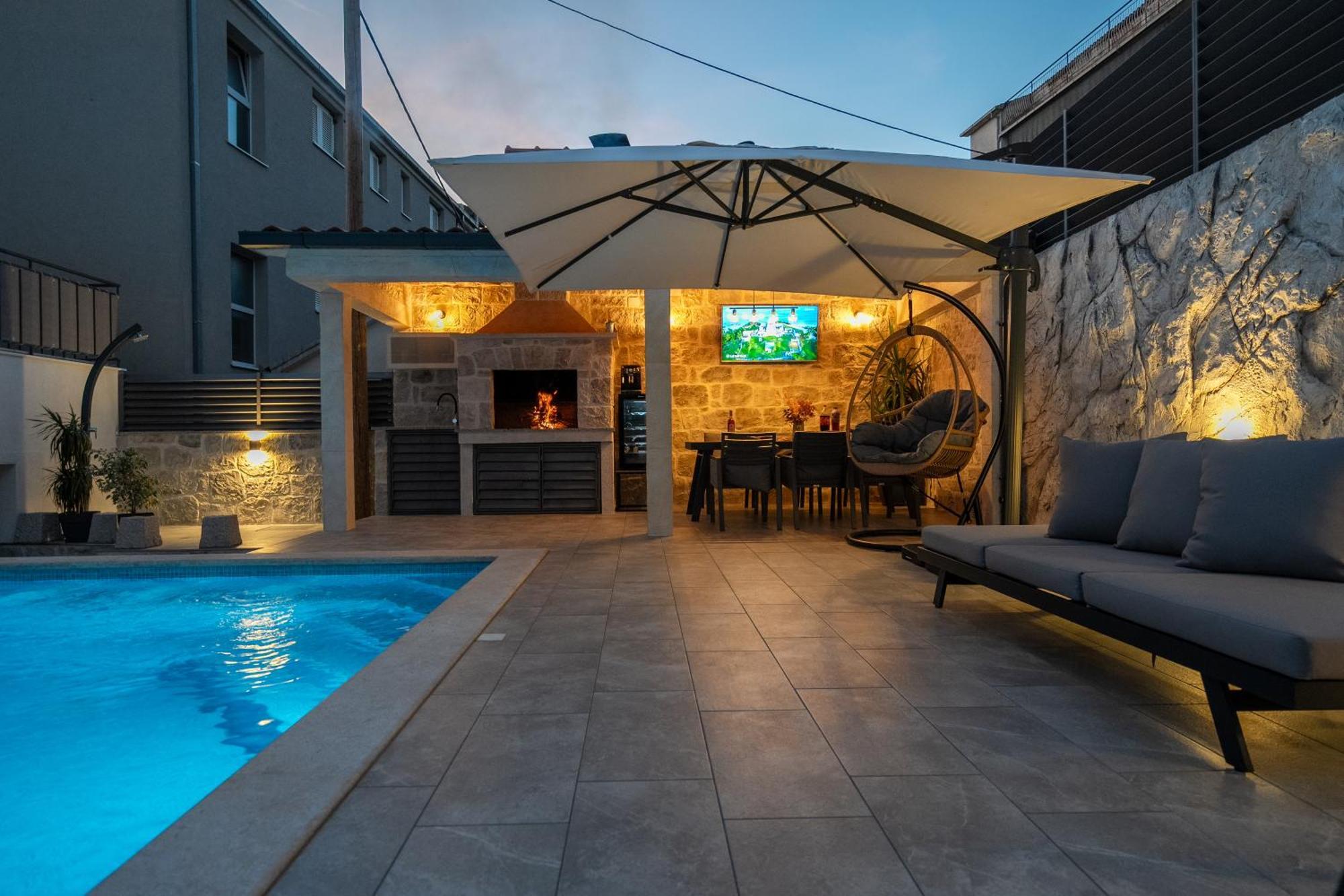Adam Apartments Stobreč Extérieur photo